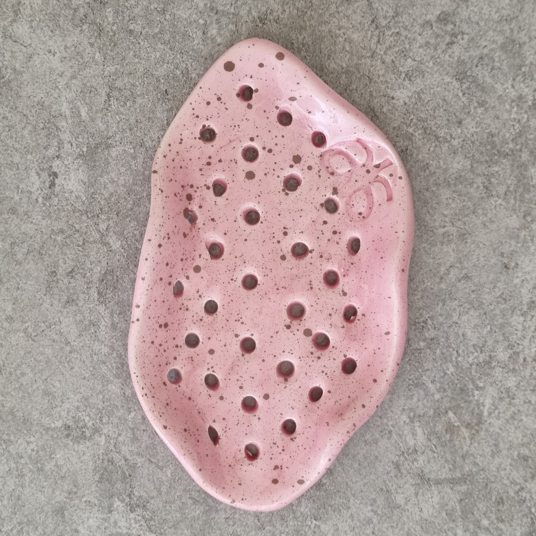 HANDMADE SOAP HOLDER - PINK