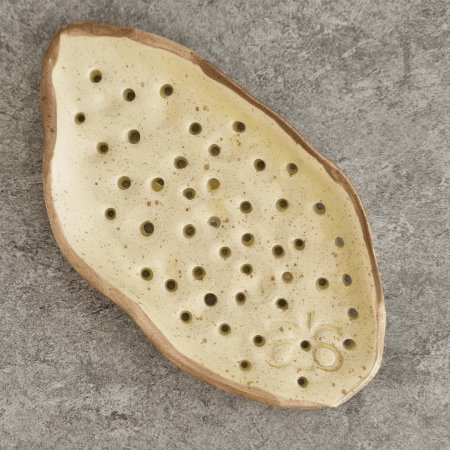 HANDMADE SOAP HOLDER - YELLOW