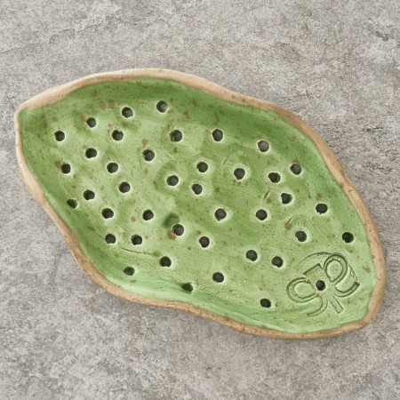 HANDMADE SOAP HOLDER - YELLOW