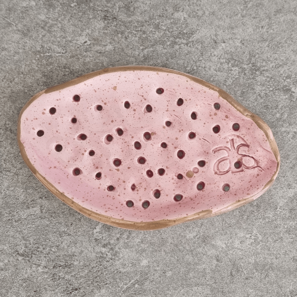 HANDMADE SOAP HOLDER - PINK