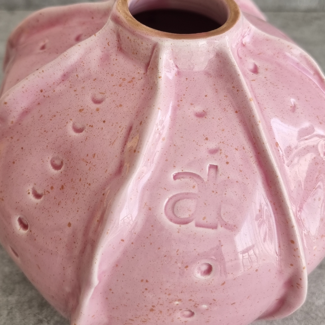 BUBBLE CORAL VASE - PINK