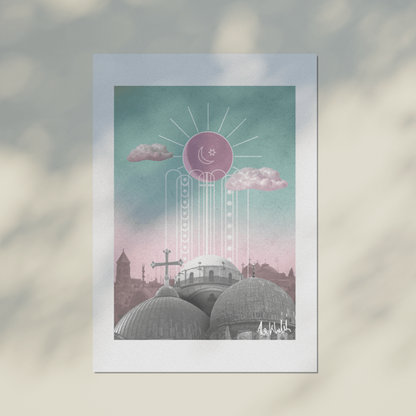 Jerusalem Peace Artwork