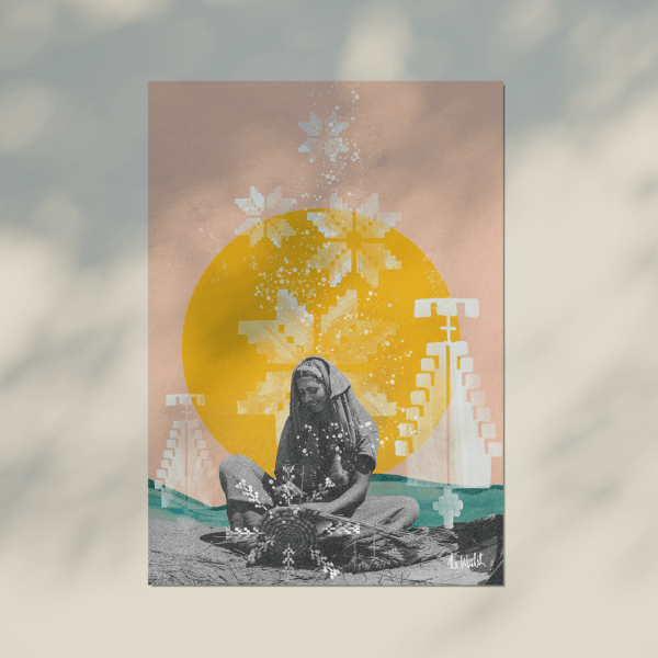 Ash basket of Jaffa Artwork